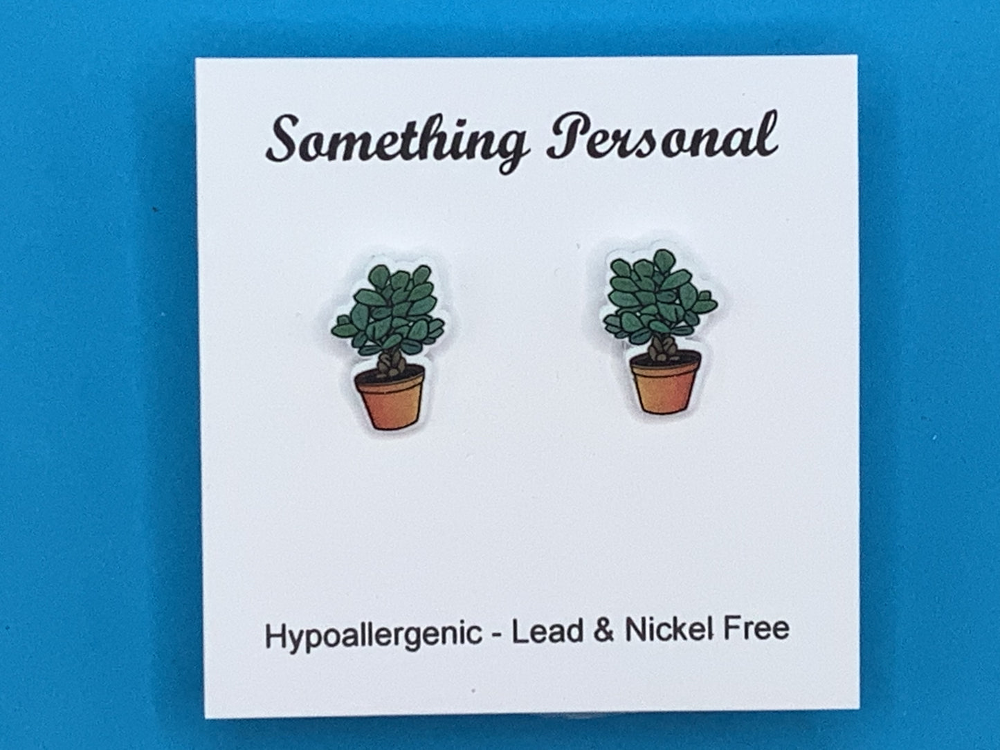 Succulent Plant Earrings