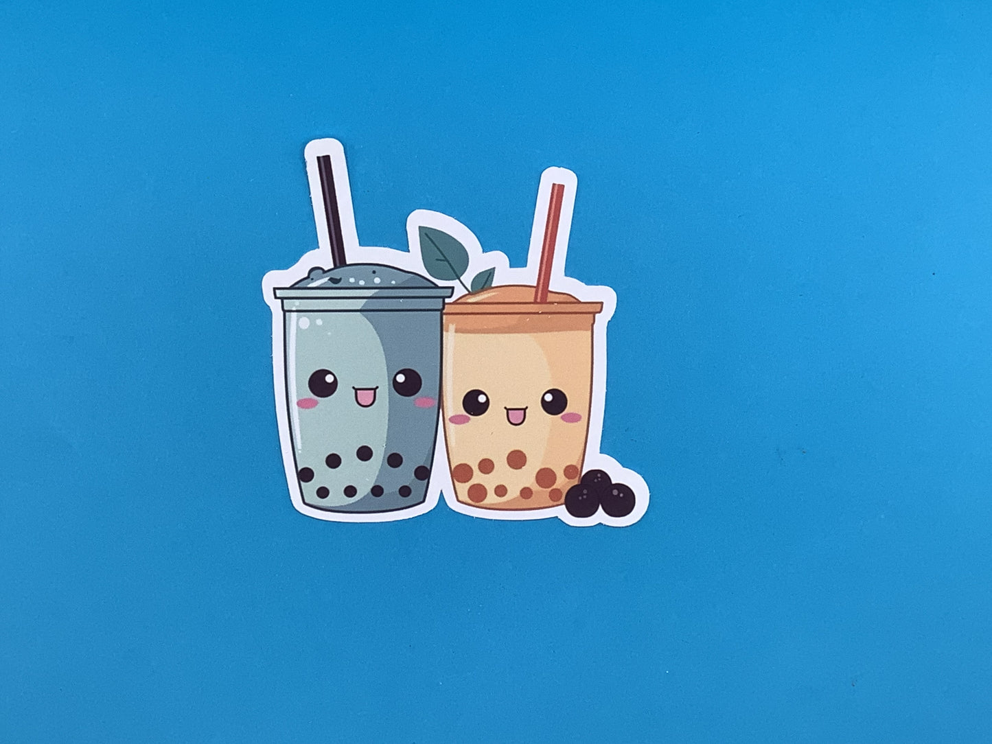 Boba Twins Waterproof Vinyl Sticker