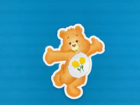 Friend Bear Care Bear Waterproof Vinyl Sticker