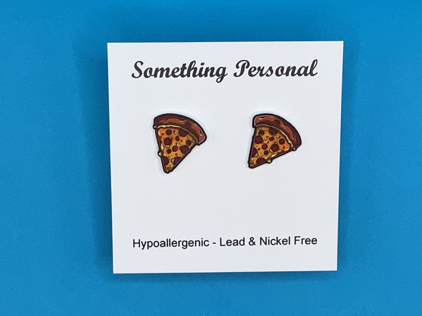 Pepperoni Pizza Earrings