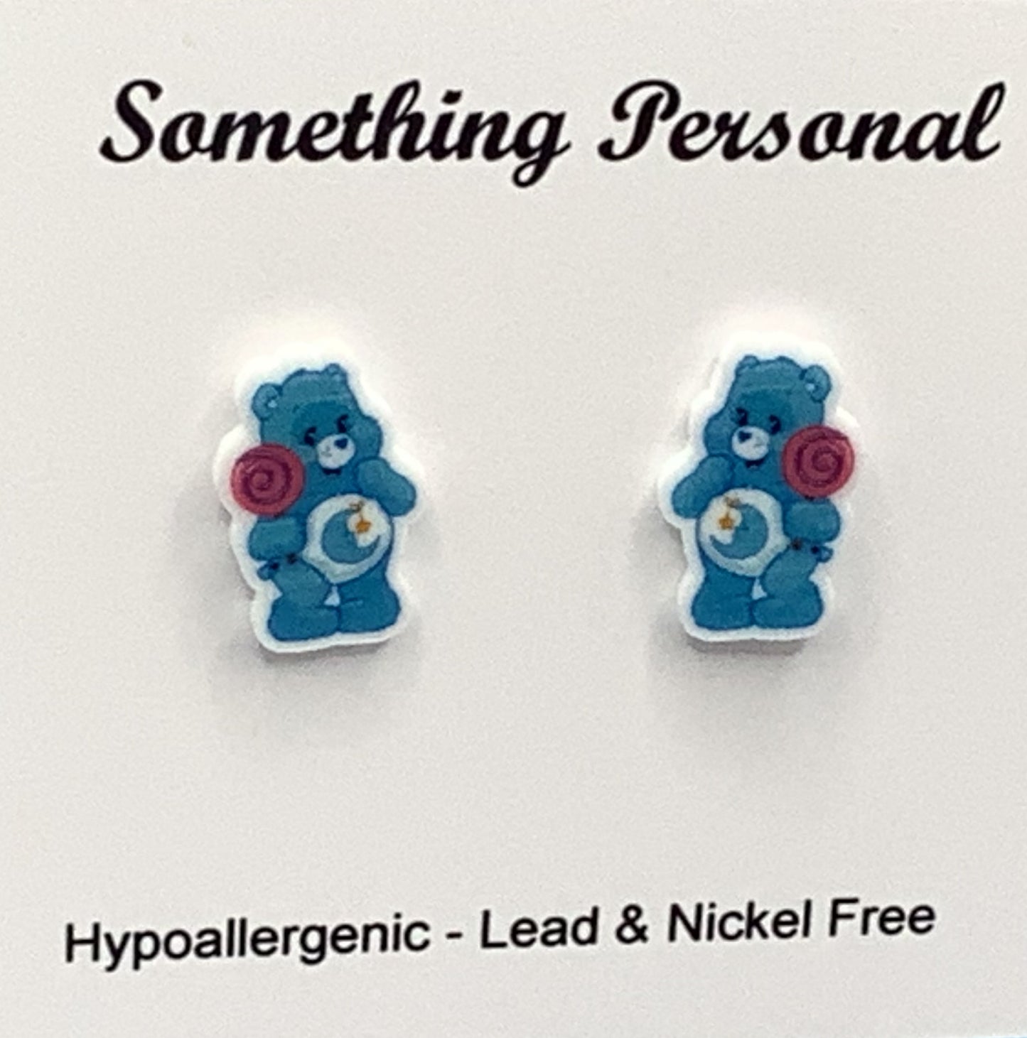 Bedtime Bear Care Bear Earrings