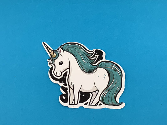 Gerti Unicorn Waterproof Vinyl Sticker