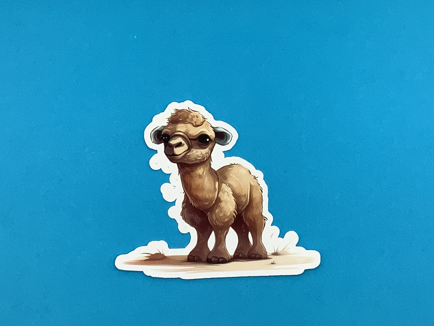 Kelly Camel Waterproof Vinyl Sticker