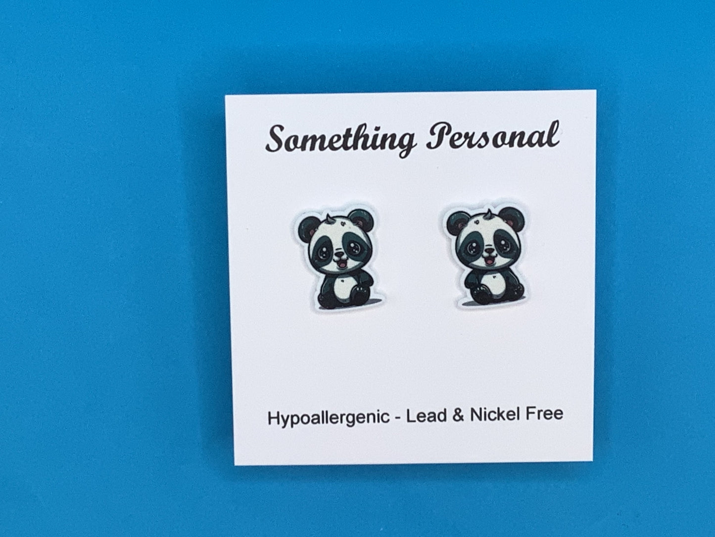 Marilee Baby Panda Earrings