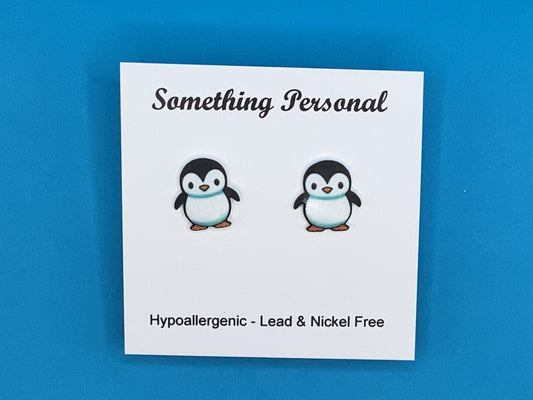 Oscar Penguin Earrings