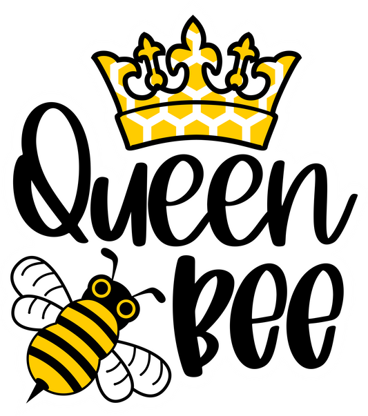 Queen Bee Waterproof Vinyl Sticker