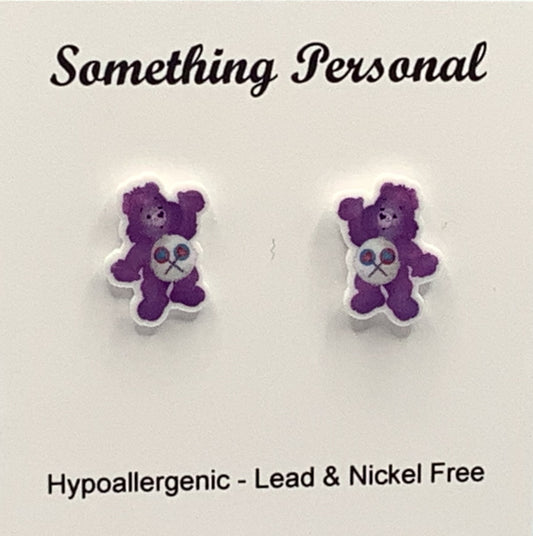 Share Bear Care Bear Earrings