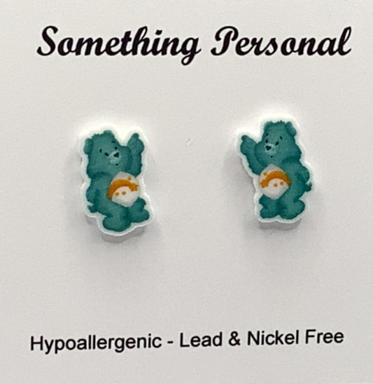 Wish Bear Care Bear Earrings